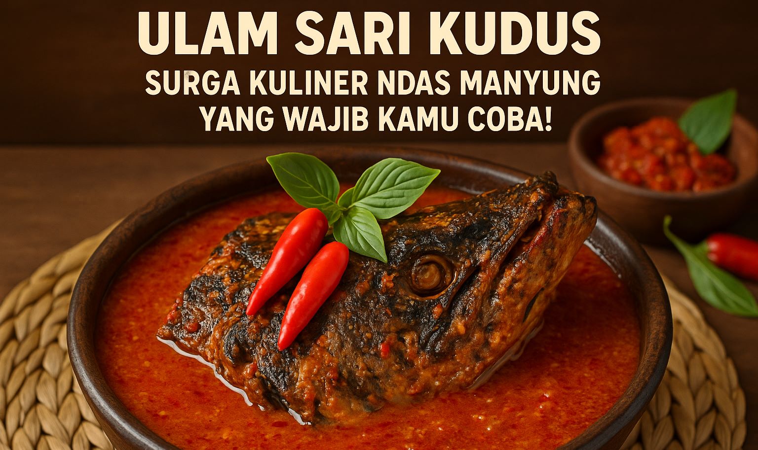 Ulam Sari Kudus Surga Kuliner Ndas Manyung yang Wajib Kamu Coba