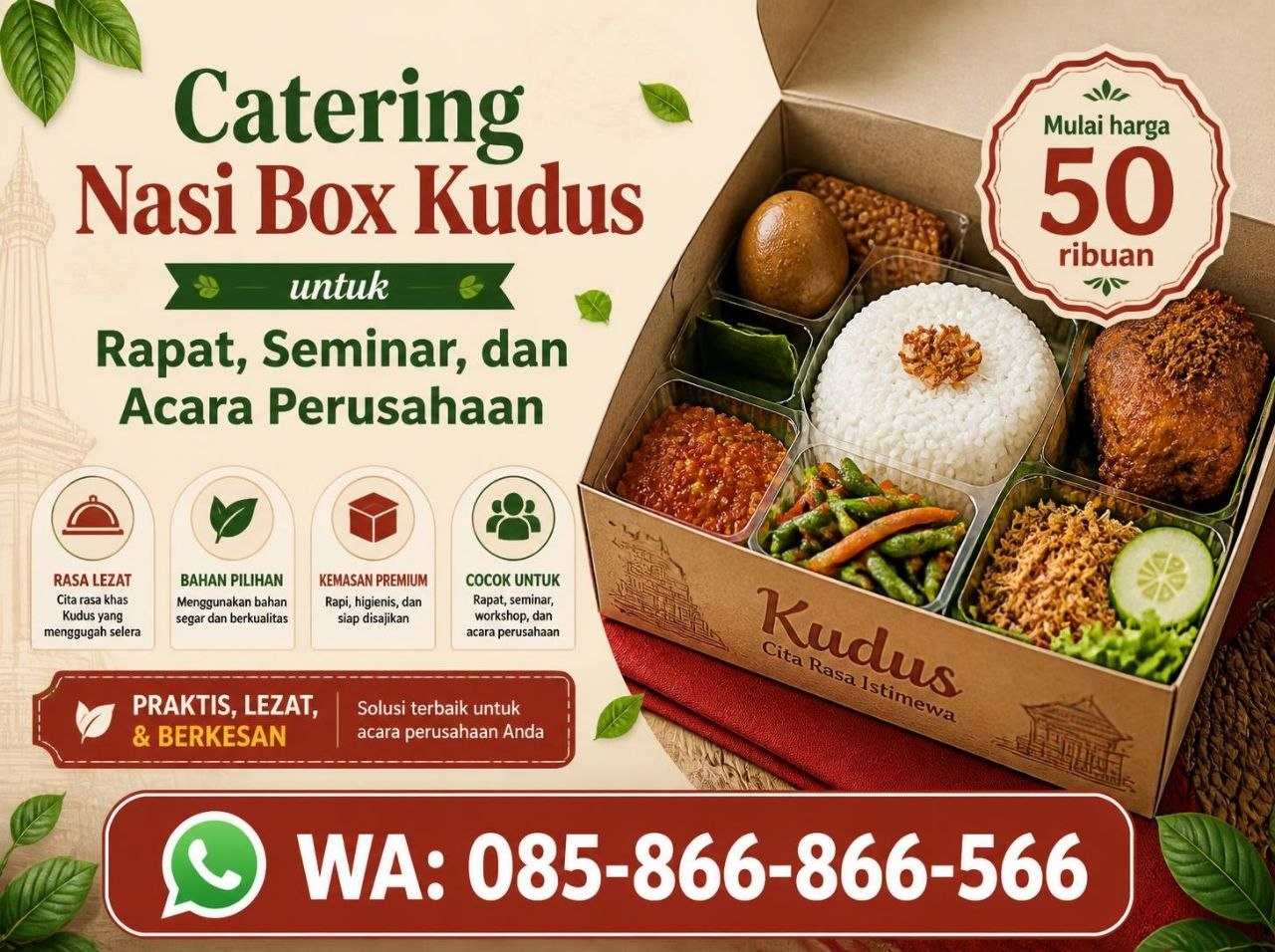 Nasi Box Kudus - Nasi box untuk rapat dan seminar