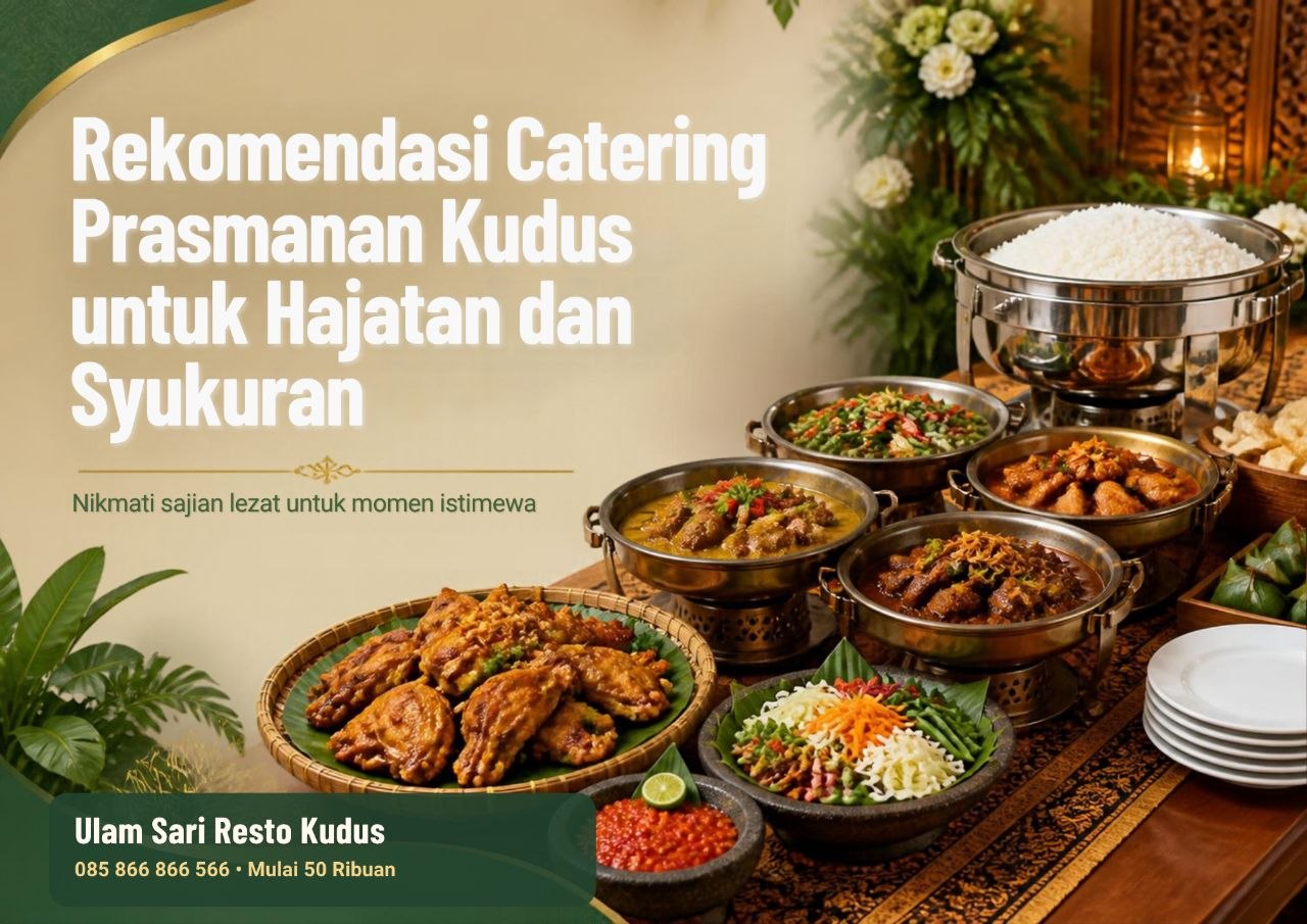 Prasmanan Ulam Sari Resto untuk hajatan dan syukuran